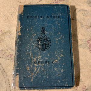 Gyldendals Ordboker English-Norwegian Dictionary Blue